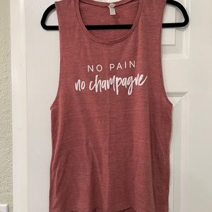 Tone It Up - No Pain No Champagne Tank